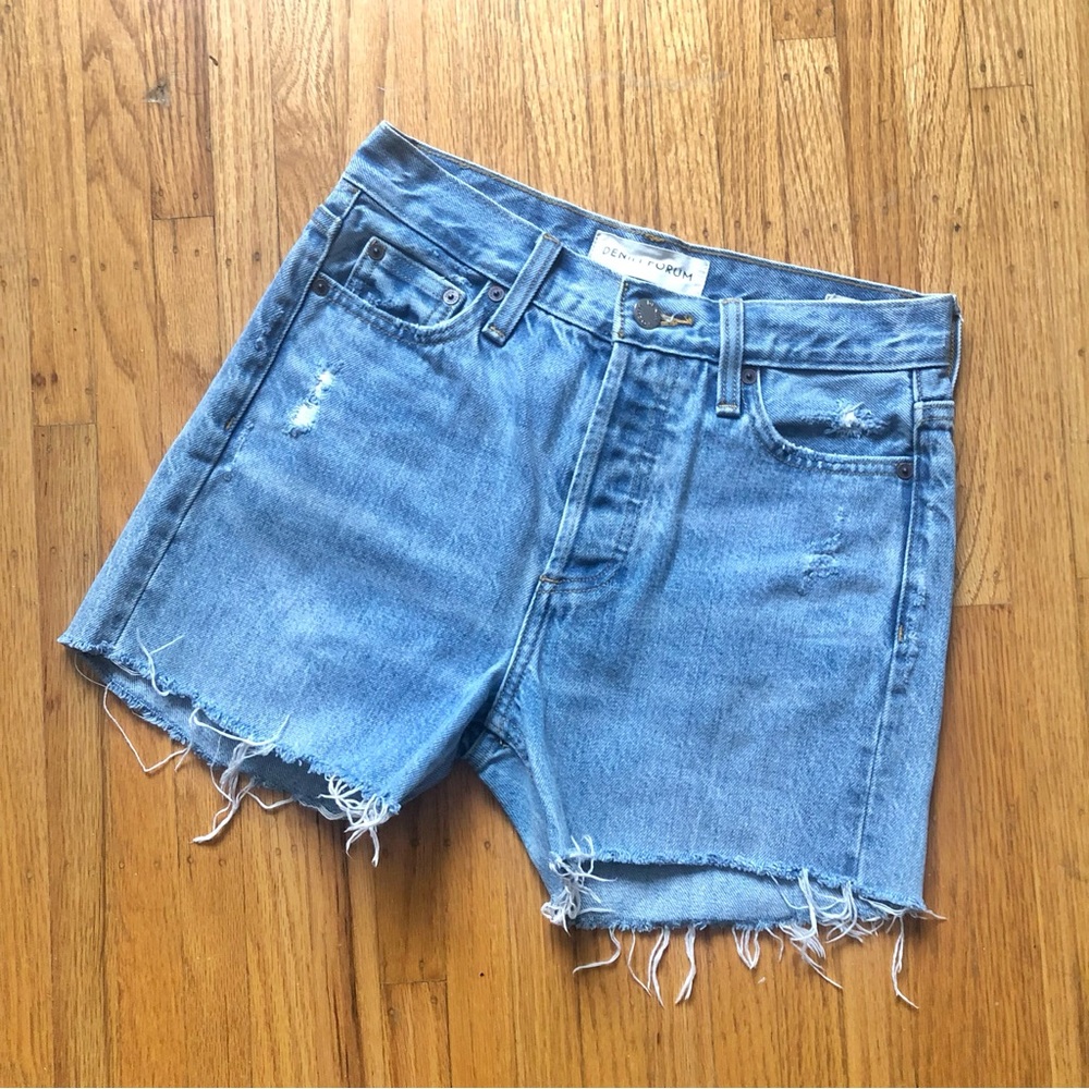 Denim Forum ex boyfriend cut off ✂️ short 23